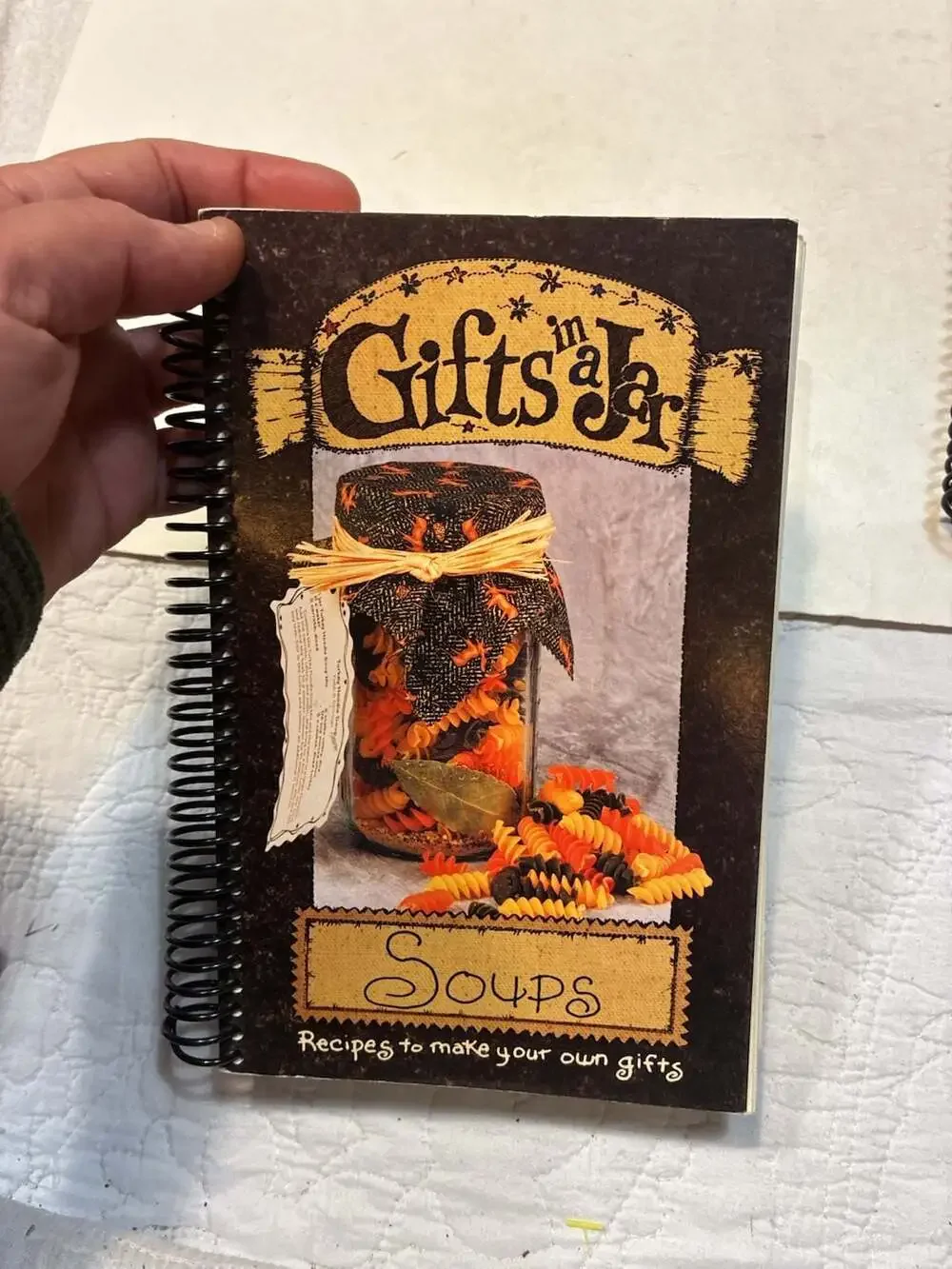 Set of 3 Gifts in a Jar Cookbook Collection - Cookies, Soups, and Bars & Brownie
